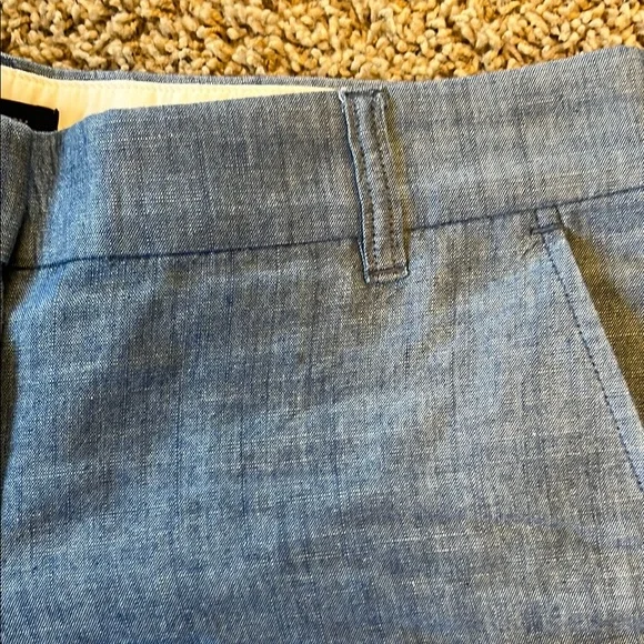 J. Crew Blue Bermuda Shorts Sz 6 - Picture 2 of 6